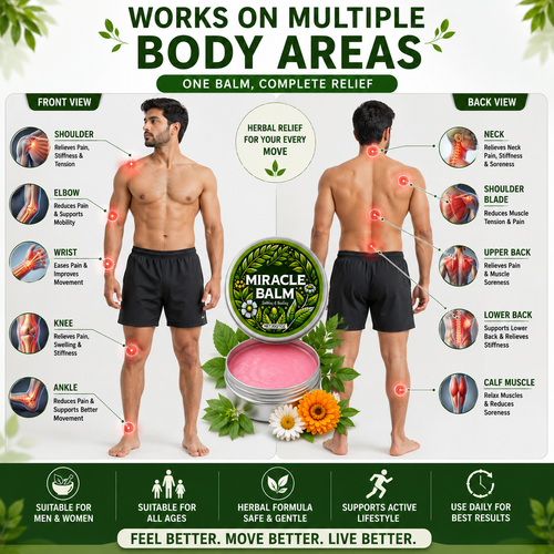 Instant Pain Relief Herbal Balm - Buy 1 Get 1 Free