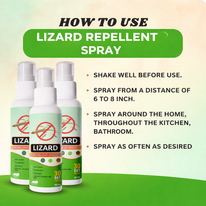 Lizard Repellent Spray - BUY 1 GET 2 FREE 🎁